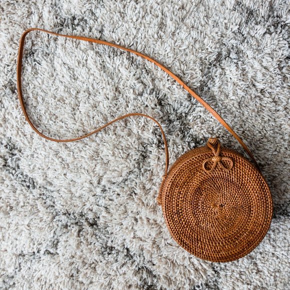 Handbags - Balinese Rattan Bag (Round)